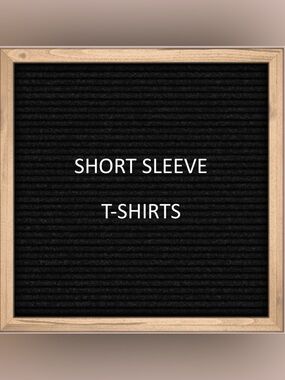 Short Sleeve T-Shirts